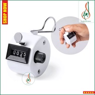 Hand Tally Counter RS4 / Manual Hand Tally Counter/4 Digit Hand Tally Counter/Clicker Tally Counter/Tasbih Counter/Kira