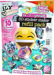 3D Sticker Maker Refills- Safari Party