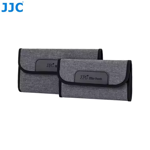 JJC Foldout Lens Filter Case Pouch Filter Holder Belt Water-resistant Dustproof Bag Pouch for 58mm 6