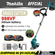 Newest 2025 Makita 388V Mesin Rumput Bateri Cordless Grass Cutter Electric Lawn Mower Grass Trimmer 