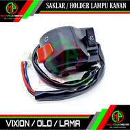 Right light switch Right light Holder R/H VIXION, VIXION OLD, VIXION OLD