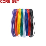 【❉HOT SALE❉】 fka5 1 Set 10 Meters Wire 24awg 1.4mm Pvc Wire Electronic Cable Insulated Led Cable For Diy Connect 8 Color