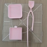 Bean Splicing Toolkit 2.6mm Bean Needle Bean Spatula Bean Box 3-Piece Set Bean Splicing Material Pac
