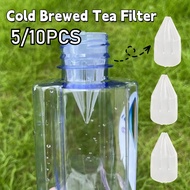 5/10PCS Disposable Tea Filter Cold Brew Tea Leak Cold Brew Tea Leak Mineral Water Bottle Filter