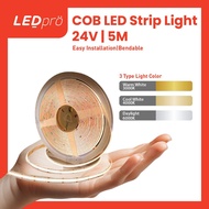 LED PRO LED 24V 5M COB LED Strip Light 3000K 4000K 6000K