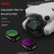 BRDRC Suitable for DJI MINI 4 PRO Filter VND ND Filter Adjustable Filter Set Protective Accessories