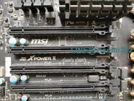 原裝MSI微星 BIG BANG-XPOWER II 游戲主板 X79 DDR3內存
