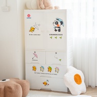 tủ nhựa việt nhật 2 cách 3 ngăn kéo có khoá an toàn tủ có thanh treo quần áo cho bé tủ yumi 4 tầng s