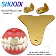 1 set Dental Tray Dental Anterior Jig set Lucia Jig Set Dental Lab Impression Trays to Achieve centr