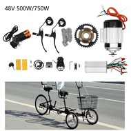 Kcfb ชุดมอเตอร์ไฟฟ้าสามล้อซึ่งมีเครื่องยนต์แข่งรถไฟฟ้า48V 500W/750W สำหรับรถสามล้อ/รถสามล้อ