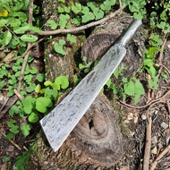 Golok Tebas Tajam Khas Jawa Tengah - Golok Gagang Baja Menyatu dengan Bilah