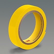 3M 58010 Fastener SJ3418FR Loop Flame Resistant S002, 1" x 50 yd. 3.9 mm Engaged Thickness, Yellow
