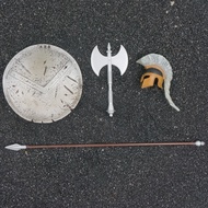 Bulk Spartan 300 Warriors Weapon Accessories Contradictory Axe European Helmet