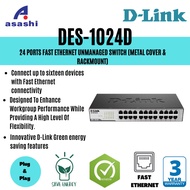 D-Link Dgs-1024d 24-Port Gigabit Desktop Switch