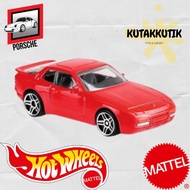 MERAH Hot Wheels 89 Porsche 944 Turbo Red Porsche Edition