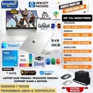 Promo Laptop HP 14s DQ CORE i5 1135g7 - HP 14s DQ2614TU Core i3 Murah
