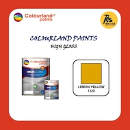 COLOURLAND PAINT  1 LITER | 5 LITER HIGH GLOSS - LEMON YELLOW 1328