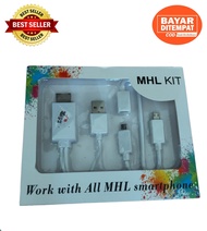 Kabel Mhl / Kabel Mhl Dari Hp Ke Tv / Kabel Mhl Untuk Semua Tipe Hp / Kabel Mhl Micro 5pin Dan 11pin