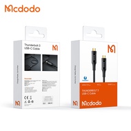 【1Yr Warranty】 MCDODO CA 876 Thunderbolt 3.0 Cable 0.8M USB-C to USB-C Supports 100W Charging 40Gbps