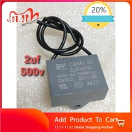 ZLAZ CBB61 CAPACITOR BM 2UF 500VAC KIPAS SILING KAPASITOR (for Panasonic KDK Deka)