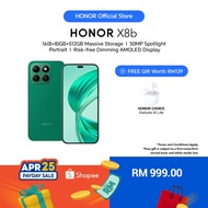 HONOR X8b 4G Smartphone 16(8+8)GB+512GB 50MP Spotlight Potrait 6.7" AMOLED Display 35W SuperCharge 4500 mAh