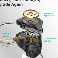 Kz EDX Pro With Mic non Mic In Ear Monitor KZ AZ09 KZ ZSN Pro X KZ ZEX - Cyan With Mic, No Combo