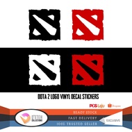 DOTA 2 Logo | 4 pcs | Vinyl Decal Stickers (Die-Cut)