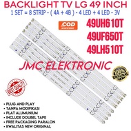 BACKLIGHT TV LED LG 49LH510 49LJ510 49UH610 49LH510T 49LJ510T