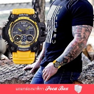 Poca Watch SBAO SPORT นาฬิกาข้อมือ ดิจิตอล led และ Analog ผู้ชาย แฟชั่น สวยๆ สุดฮิต ลด ราคา กันน้ำได