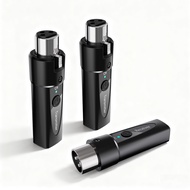 Wireless Microphone XLR system Transceiver, Dynamic Microphone, Rechargeable Wireless Microphone Mix