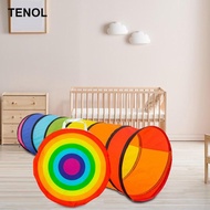 [TENOL] Kids Play Tunnel Playground Crawl Tunnel Toy for Outdoor Boys Girls Dog Cat