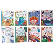 Curious Q&A 8 Pack Miles Kelly English Children's Books Set Of 8 [X]