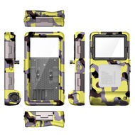 New camo pattern waterproof up to 15 meters/50 feet universal 6.9-inch IP68 waterproof phone case fo