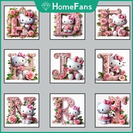 【HF】Hello Katie 26 Letters 5D DIY Diamond Painting Kit Cosmic Cross Diamond Embroidery Painting Rhin
