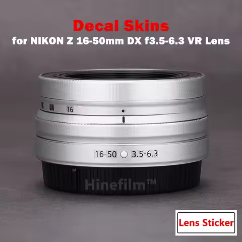 Hinefilm Skin for Nikkor Z DX 16-50 Lens Wrap Sticker 1650 Decal Skin for Nikon Z DX 16-50mm f/3.5-6