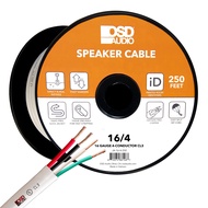 OSD 16/4 Speaker Wire 16 AWG/Gauge 4 Conductor 250Ft UL List in Wall Direct Burial Graded CL2/CL3 Ox