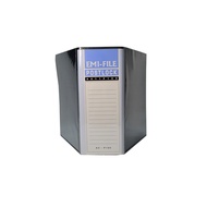 2 Post Lock File (100mm) - Black / 1 box