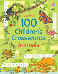 ใหม่หนังสืออังกฤษ 100 Children's Crosswords: Animals (Puzzles, Crosswords and Wordsearches) [Paperba