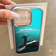 Case for iPhone 17 Pro Max F1 Kimi Antonelli 16 15 14 13 12 11 Pro Max 8 7 Plus Air X XR Xs Max Soft