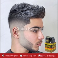 ( Bayar di Rumah ) Pomade rambut pria tetap basah wangi Pomade rambut pria barber shop Minyak rambut