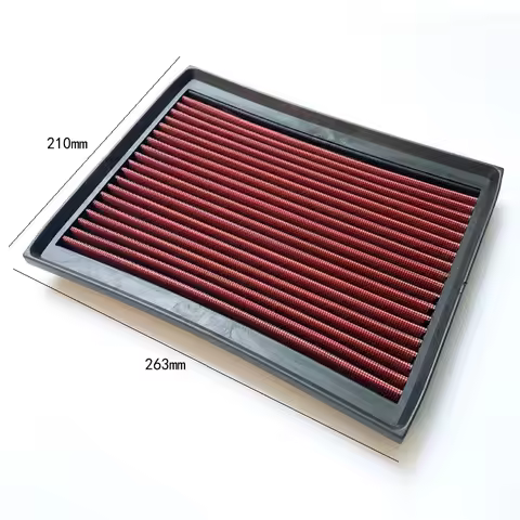 High Flow Air Filter Fits for Audi A4 Cabriolet 2.0L L4 Gas/2.0L L4 Gas/S4 4.2L V8 Gas/A4 3.0L V6 Di