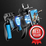 BEST MOBA Pubg Controller Gamepad Mobile Phone Controller Shooter Joystick with Cooler Fan