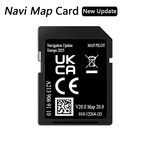 Sat Navi Card Europe UK Update Map 2023 for Mercedes C/E/V/X-Class GLC W205 X253 C238 A2139069110 V2