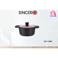 SINCERO DIAMOND SERIES MARBLE FRYPAN/CASSEROLE / 28CM / 24CM / 32CM - SNC-W2801 SNC-F2401 SNC-C2801 