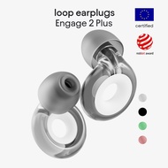 Loop Engage 2 Plus - High-Fidelity Noise Reducing Earplugs (16+9 dB) for social gatherings, conversa