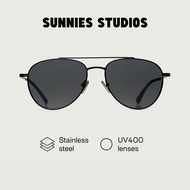 Sunnies Studios Evan (Pilot Sunglasses Shades for Men and Women)