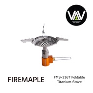 FIREMAPLE FMS-116 Stainless Steel / FMS-116T Titanium Gas Stove