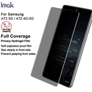 [SG]Samsung Galaxy A73 5G -  Privacy Hydrogel Film Screen Protector Anti Peeping Full Adhesive Cover