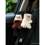 Social Anxiety West Highland Car Seat Belt Shoulder Pad Car Seat Belt Cover Car Interior Decoration 