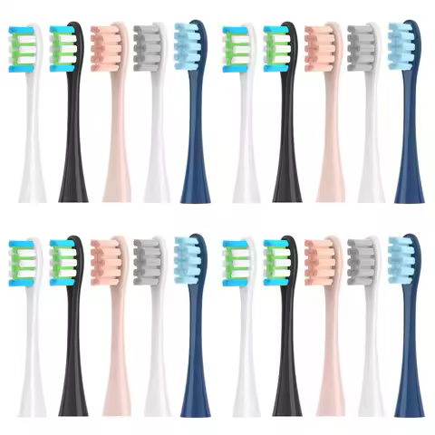 20Pcs For Oclean Sonic Soft Vacuum Bristle Replacement Brush Heads Deep Cleaning Compatible with Ocl